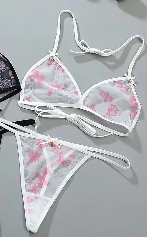 One Size Fits 40 75 Kgs Bra Set Lingerie Set Women Trendy Underwear Bikini