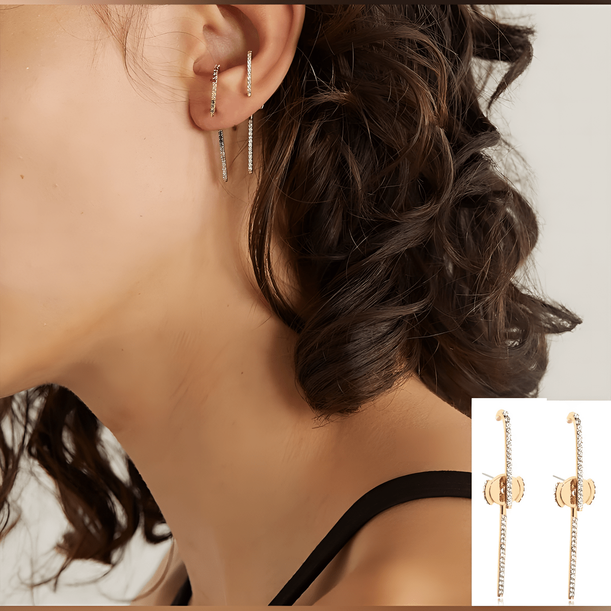 Pair of Classy Royal Party Trendy Earrings - Hanaya Store
