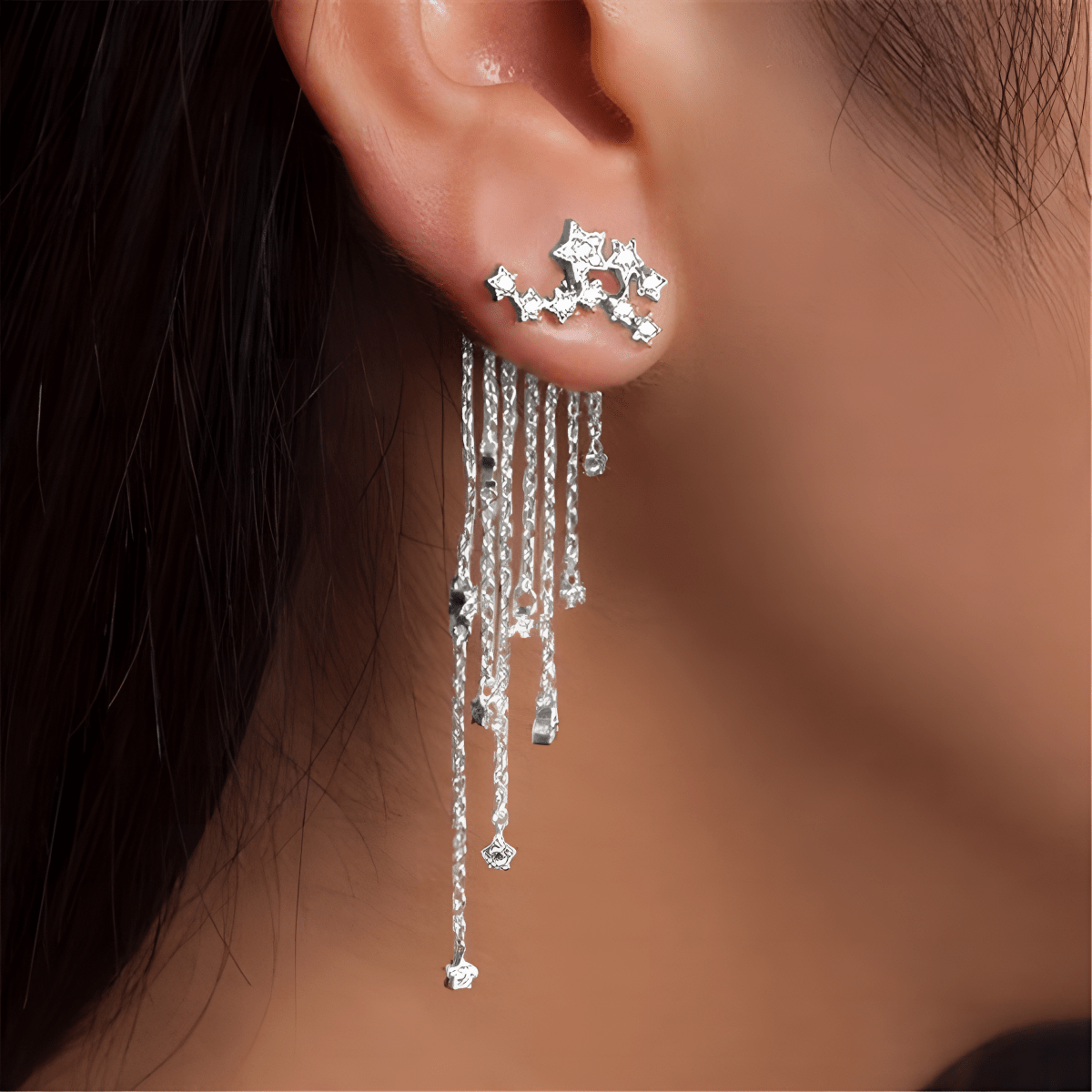 Pair Of Small High Quality Korean Pearls Musical Elegant Stylish Earring - Hanaya Store