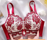 Premium Embrioded Bridal Wedding Bra Padded Coushined Seamless Bra Women's Bras Padded Seamless Soft Design