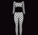 Premium Quality Hollow Fishnet One Size Nightdress Stretch Body Con Mini Dress Sleepwear Lingerie Nightgown – Nighty Sleepwear Bridal Loungewear Lingerie Pakistan | Hanaya Store