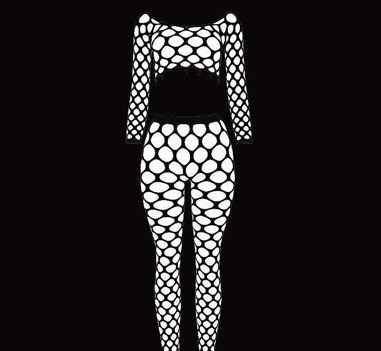 Premium Quality Hollow Fishnet One Size Nightdress Stretch Body Con Mini Dress Sleepwear Lingerie Nightgown – Nighty Sleepwear Bridal Loungewear Lingerie Pakistan | Hanaya Store