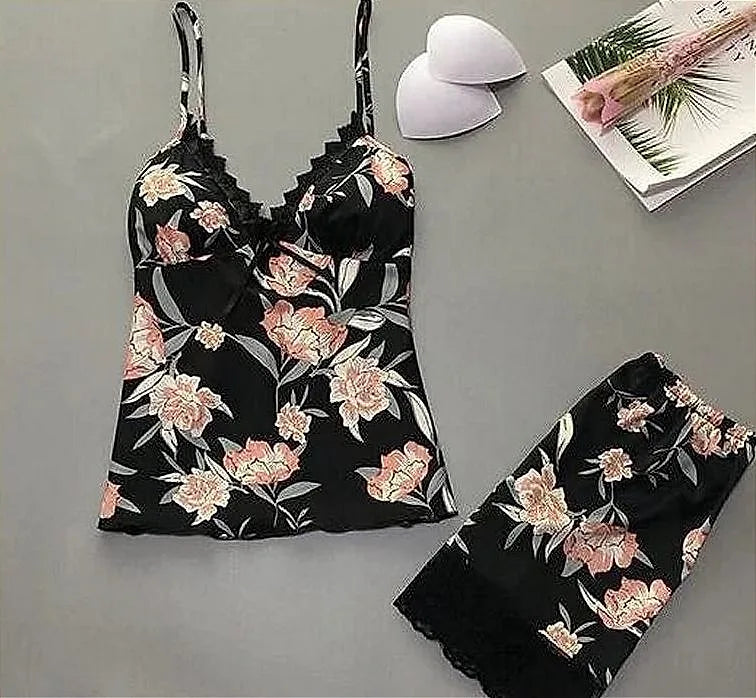 Premium Quality Nightdress Pajama Set Stretch Body Con Mini Dress Sleepwear Lingerie Nightgown - image 2