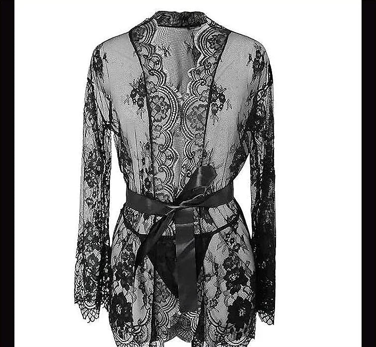 Premium Quality Nightdress Stretch Body Con Dress Sleepwear Lingerie Nightgown - image 2