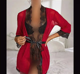 Premium Quality Nightdress Stretch Body Con Mini Dress Sleepwear Lingerie - image 2