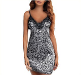 Premium Quality Nightdress Stretch Body Con Sleepwear Lingerie Nightgown - image 2
