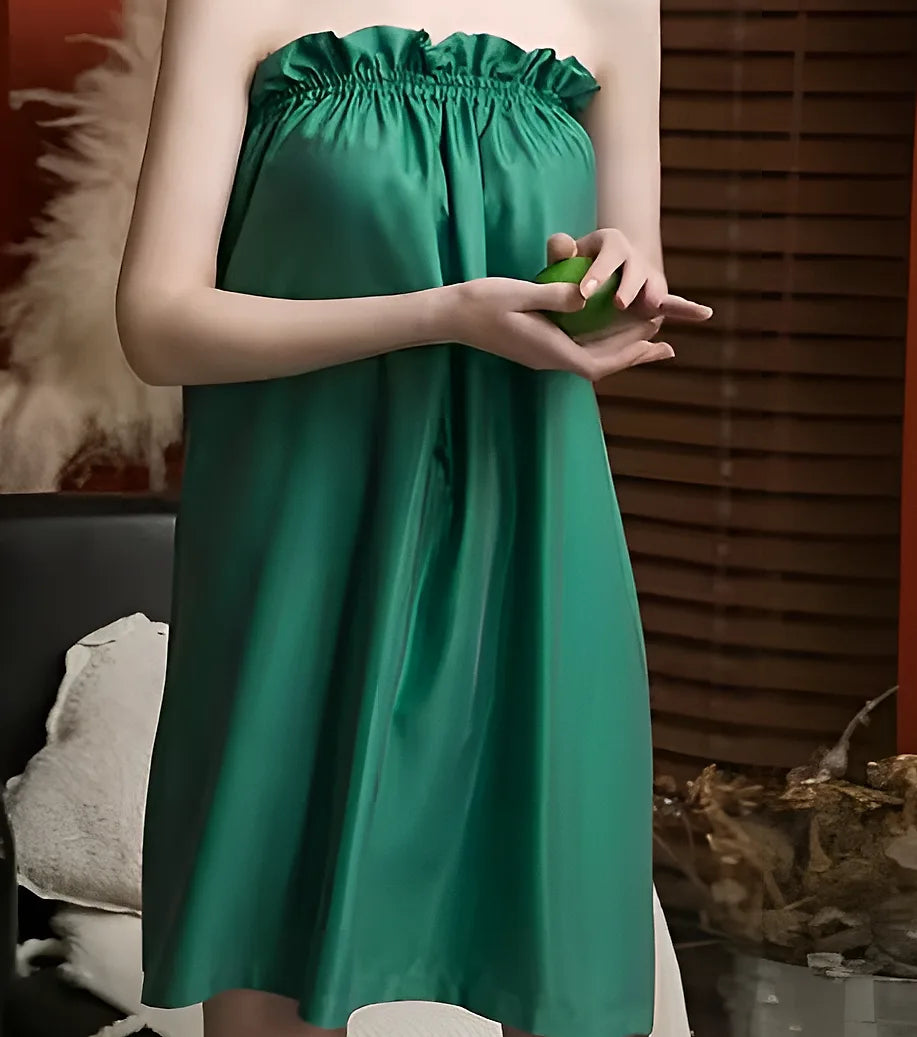 Premium Quality Nightdress Stretch Bodycon Mini Dress Sleepwear Lingerie Nightgown Bridal Wear Nightwear Bridalwear Wearable Bath Skirt – Nighty Sleepwear Bridal Loungewear Lingerie Pakistan | Hanaya Store