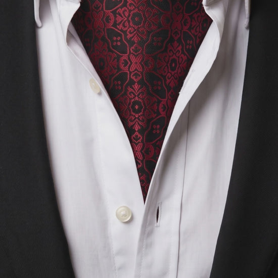 Elegant Printed Cravat Bow Tie Set for Men Wedding Formal Fashion Wear – Bow Tie Pocket Square Mens Wedding Accessory Pakistan | Hanaya Store video
