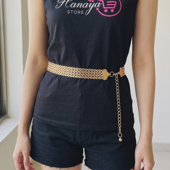 Trendy Waist Chain for Women Belt for Girls Kamar Band Stylish Slim Belt for Women Elegant Fashion Accessory Classy Waist Jewelry for Ladies – Body Chain Belly Chain Bridal Body Jewelry Pakistan | Hanaya Store video