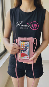 Women Pu Leather Cell Phone Bag Transparent Shoulder Handbag Clutch Wallet Purse with Card Holders Girls Mini Crossbody Mobile Wallet – Mini Handbag Ladies Sling Clutch Bag Pakistan | Hanaya Store video