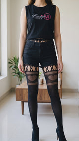 Women Lace Long Leggings and Stockings