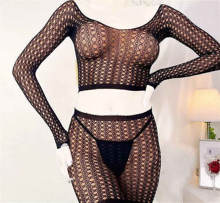 Sexy Bodycon Mini Nightgown Premium Stretch Sleepwear Lingerie for Women - image 2