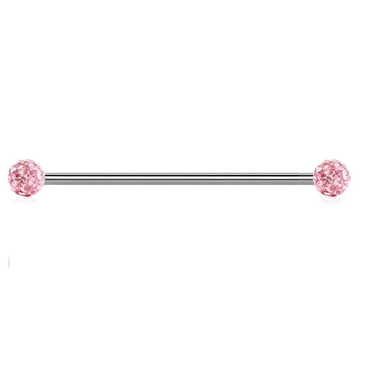Shop Steel 38mm Ear Plug 14G Piercing Industrial Cartilage Ear Jewelry Today - Hanaya Store