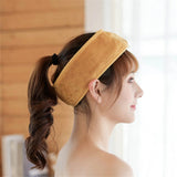 Soft Toweling Adjustable Makeup Hair Band Headbands