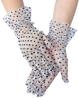 Stylish Trendy Ribbed Knit Long Arm Warmers for Women Hijab Friendly Winter Gloves