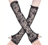 Stylish Women Gloves Mittens Fashion Trend Hijab Gloves Driving Hand Wear - image 2