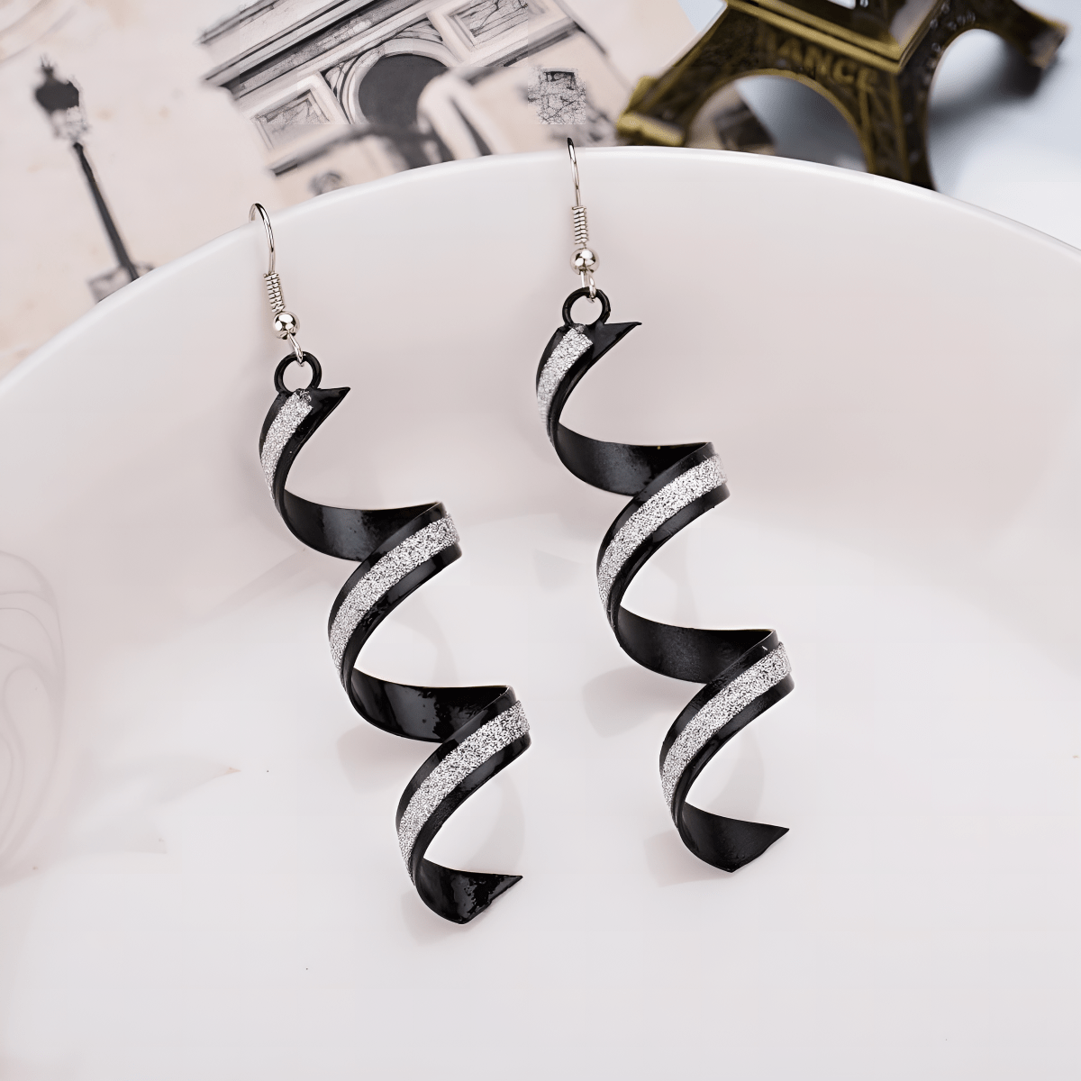 Trendy 1 Inch Flower Unique Shape Fashionable Classy Earring - Hanaya Store