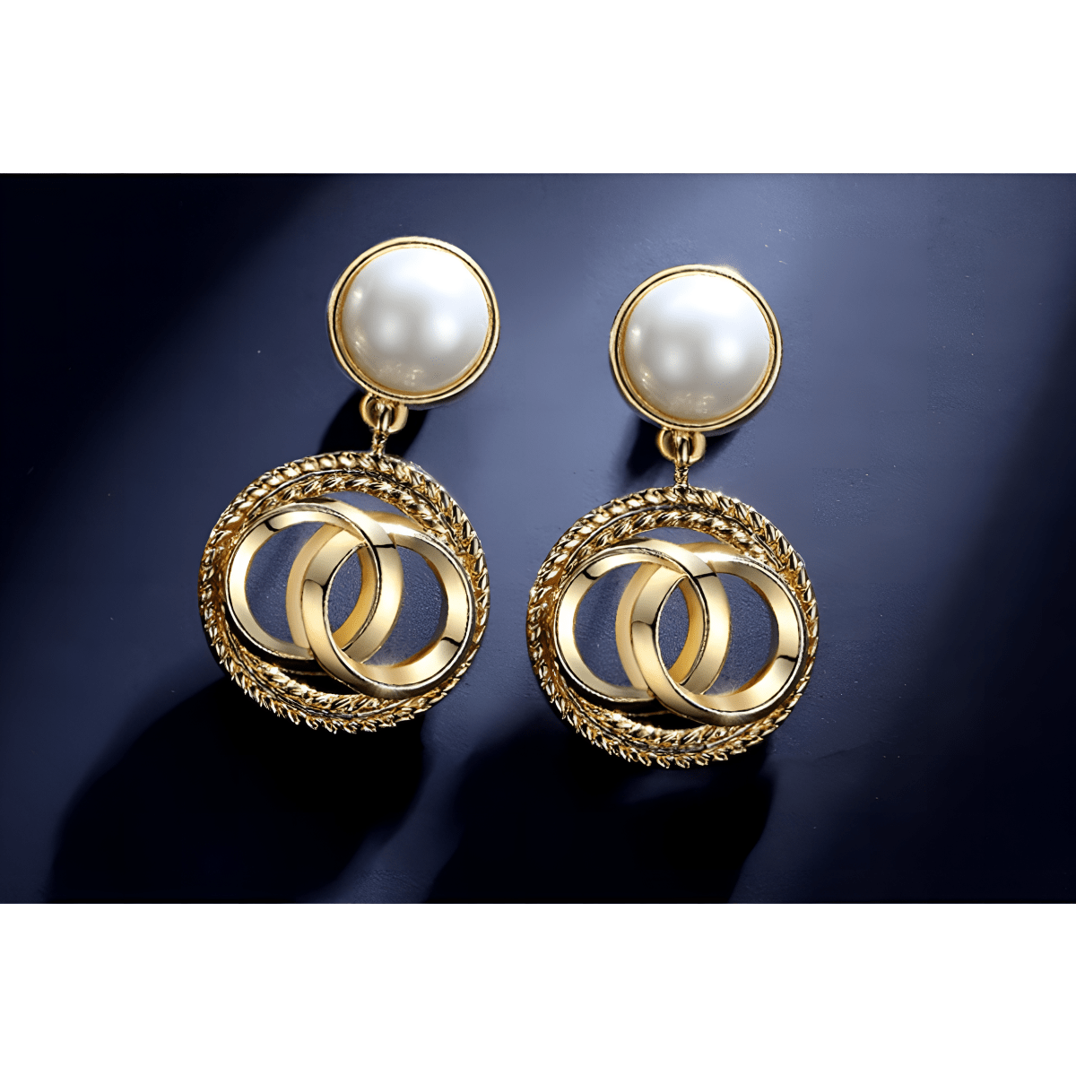 Trendy Big Pearl Party Jewelry Earrings For Girls - Hanaya Store