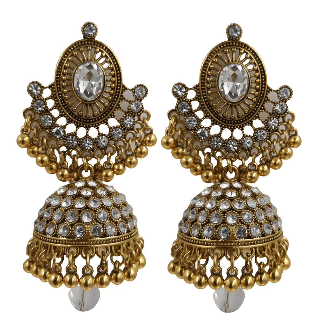 Trendy Jhumki Classy Elegant Royal Earring - Hanaya Store