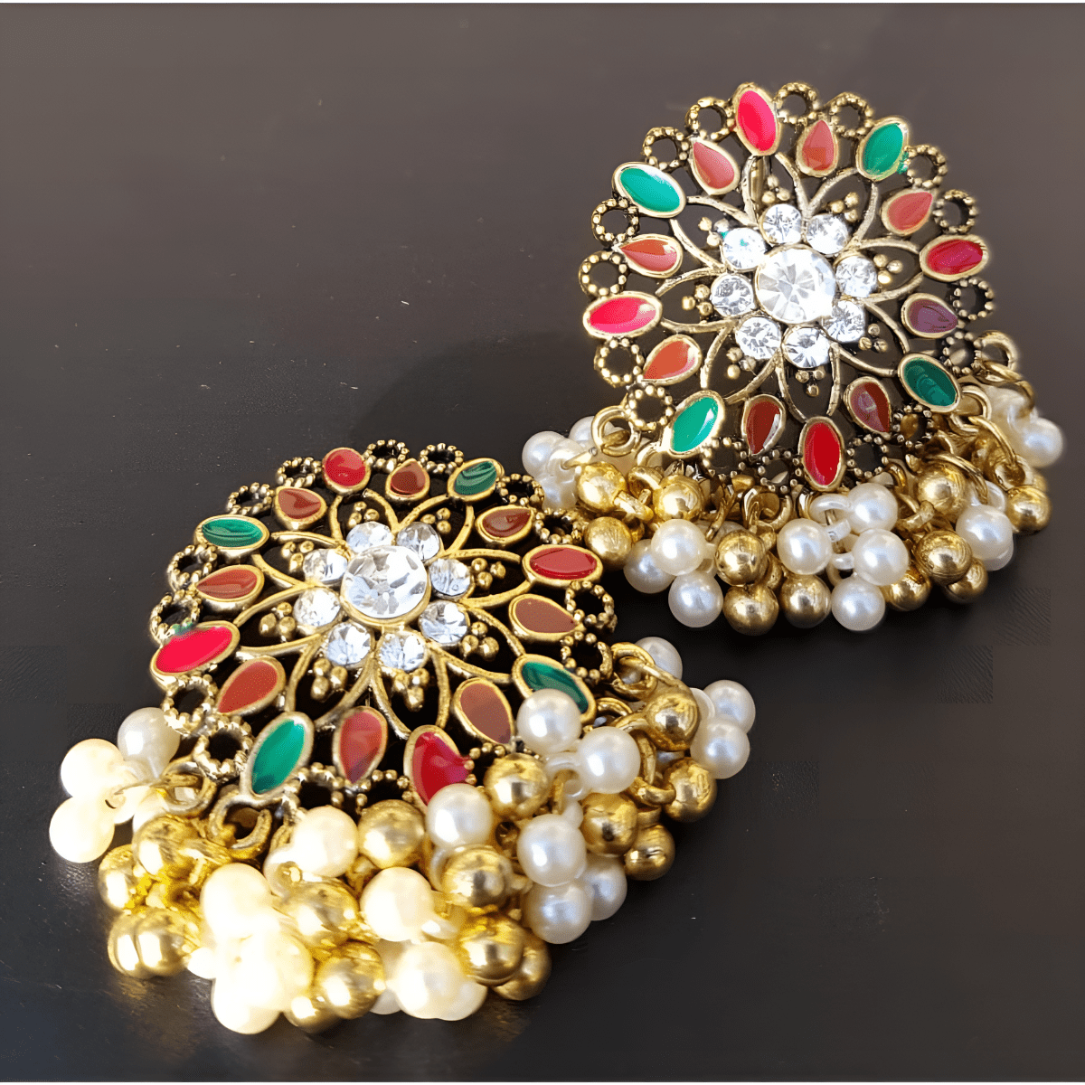 Trendy Pearls Tassel Unique Fashionable Classy Earring - Hanaya Store