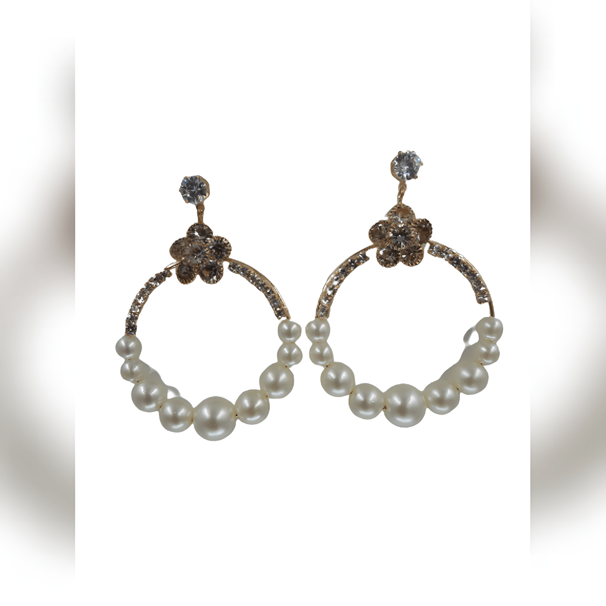 Trendy Royal Crystal Elegant Stylish Earrings for Women - Hanaya Store