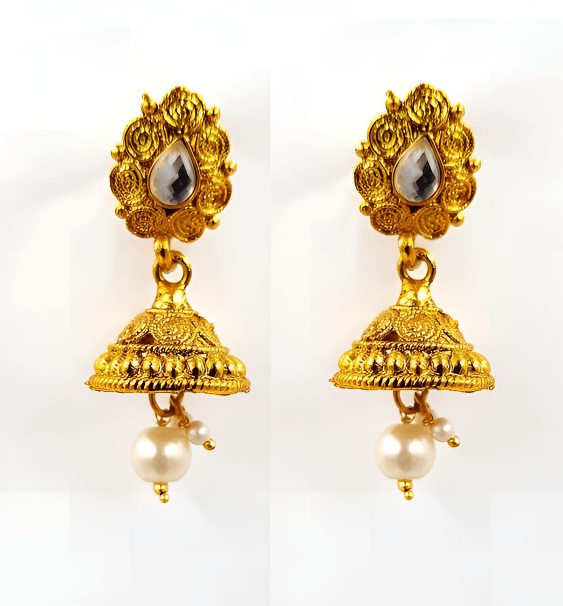 Trendy Tassel Fully Pearl Earring - Hanaya Store