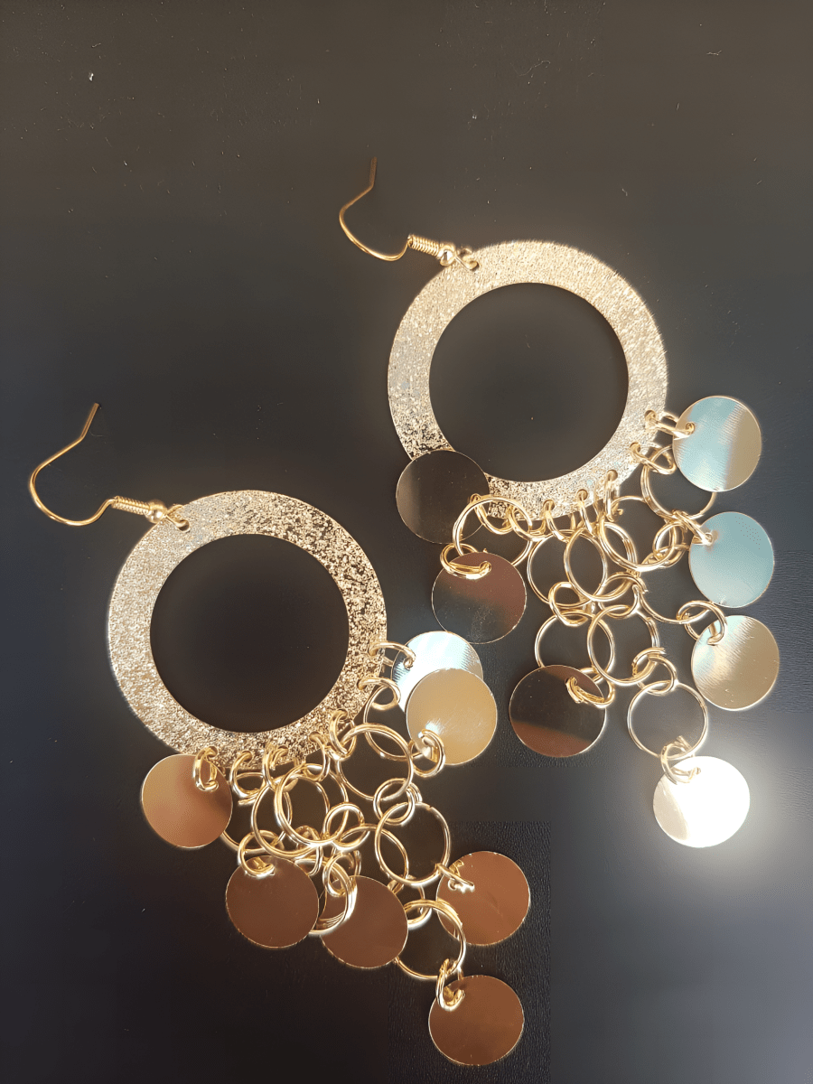 Trendy Tassel Royal Party Wedding Trendy Earrings - Hanaya Store