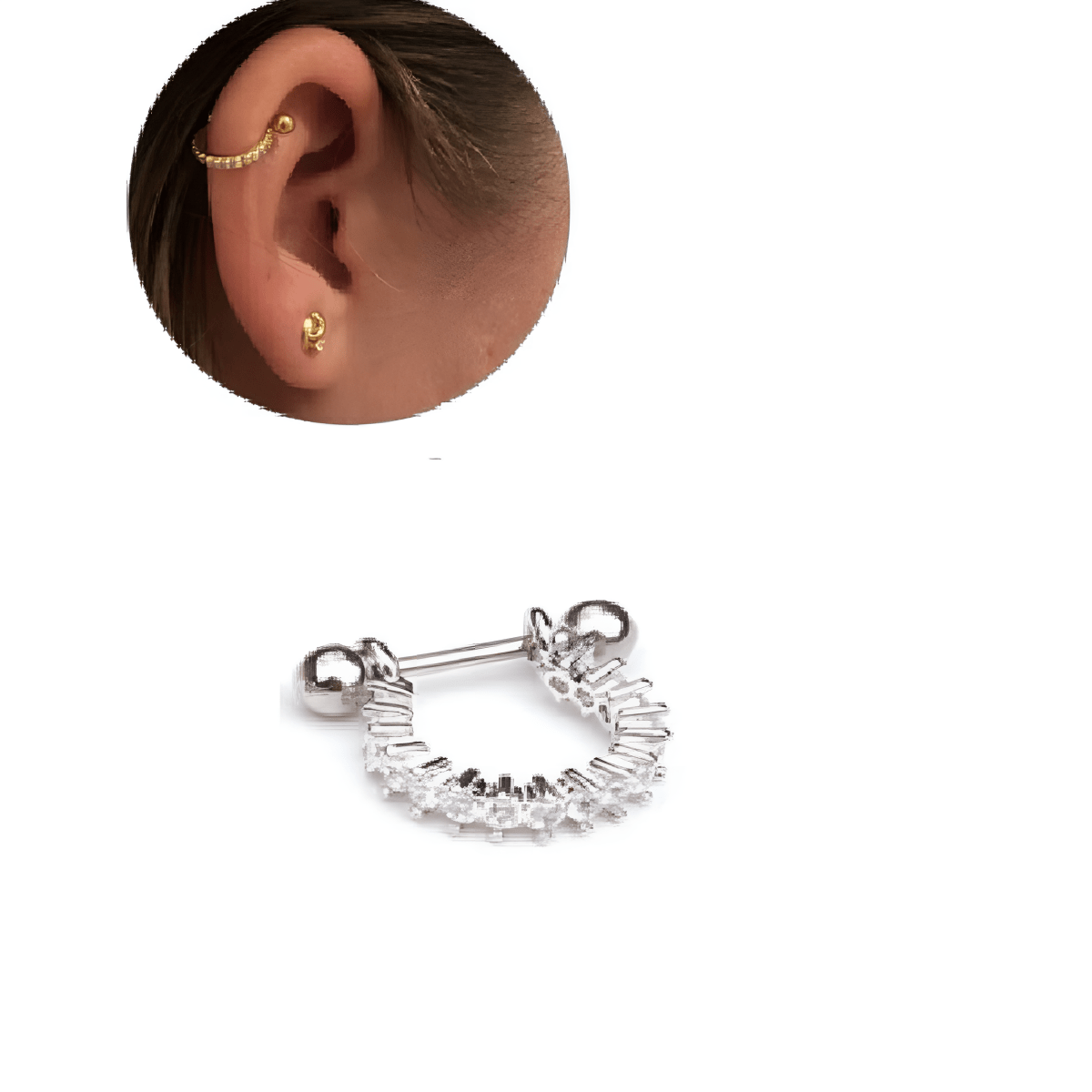 Vintage Spiral Matte Cross Earrings with Free Gift Box - Hanaya Store