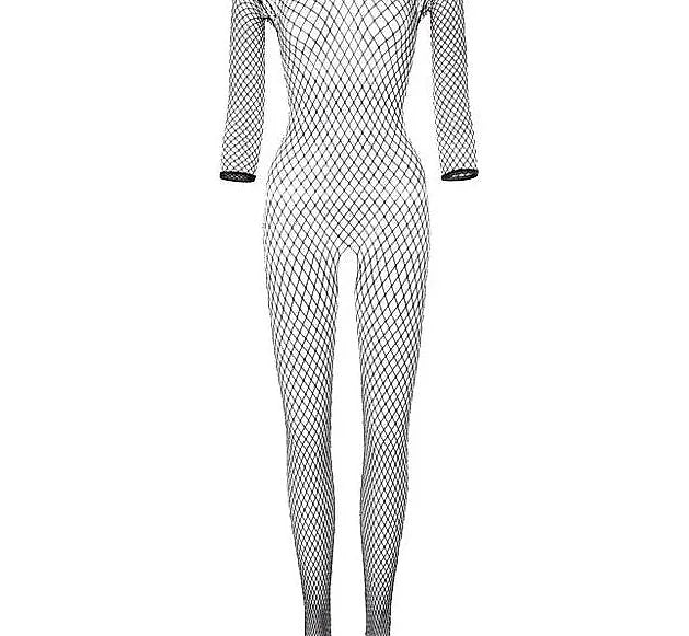 Women Breathable Trendy Full Body Mesh Fishnet Lace Stockings – Tights Stockings Leggings Hosiery for Women Pakistan | Hanaya Store